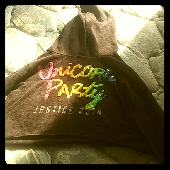 Justice croped swetshirt - Picture 1 of 1